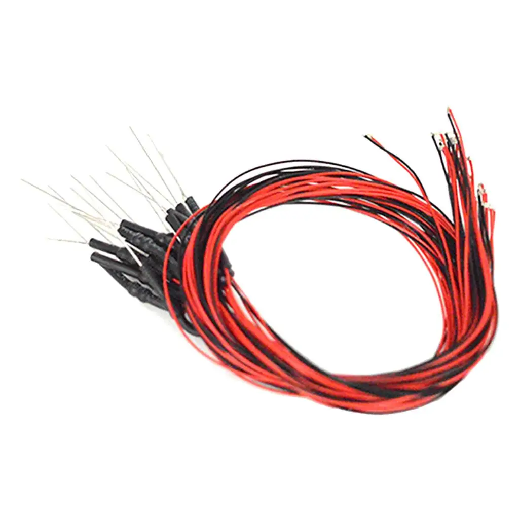 20x 30cm Led Lamp Wire Models for Dollhouse Railway Train Buildings
