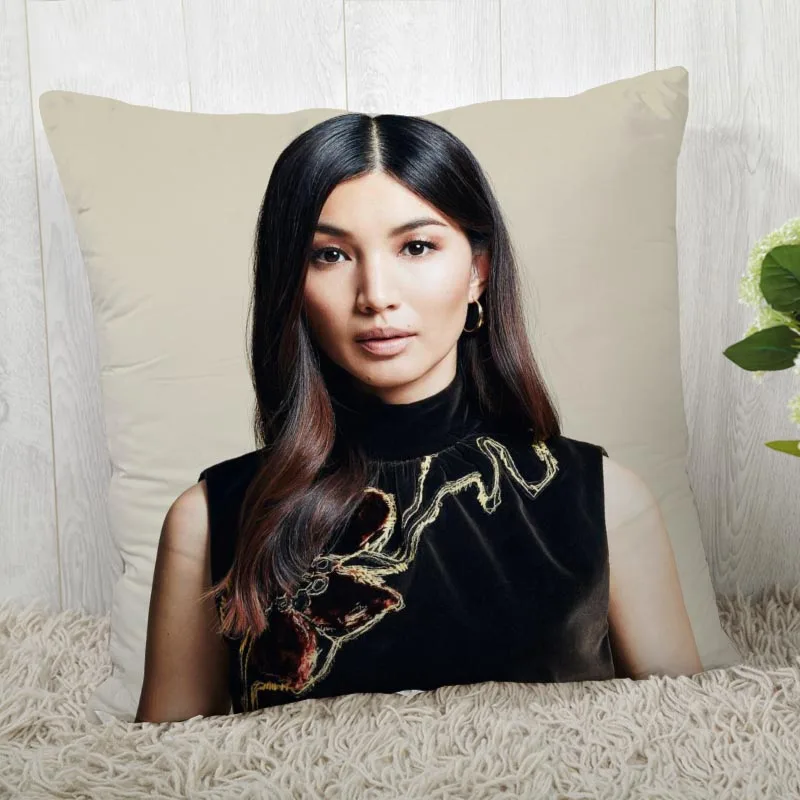 Gemma Chan Pillow Cover Customize Pillowcase Modern Home Decorative Pillow Case For Living Room