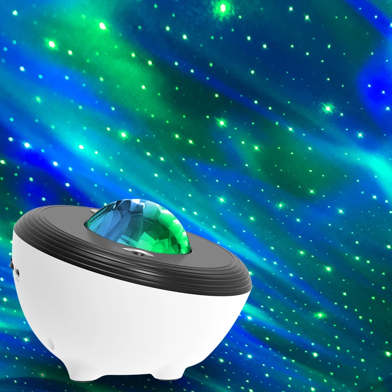 Star Projector Led Aurora Projector Bluetooth Speaker Nachtlampje Witte Ruis Galaxy Projector Voor Slaapkamer Kinderen Decoratie Thuis