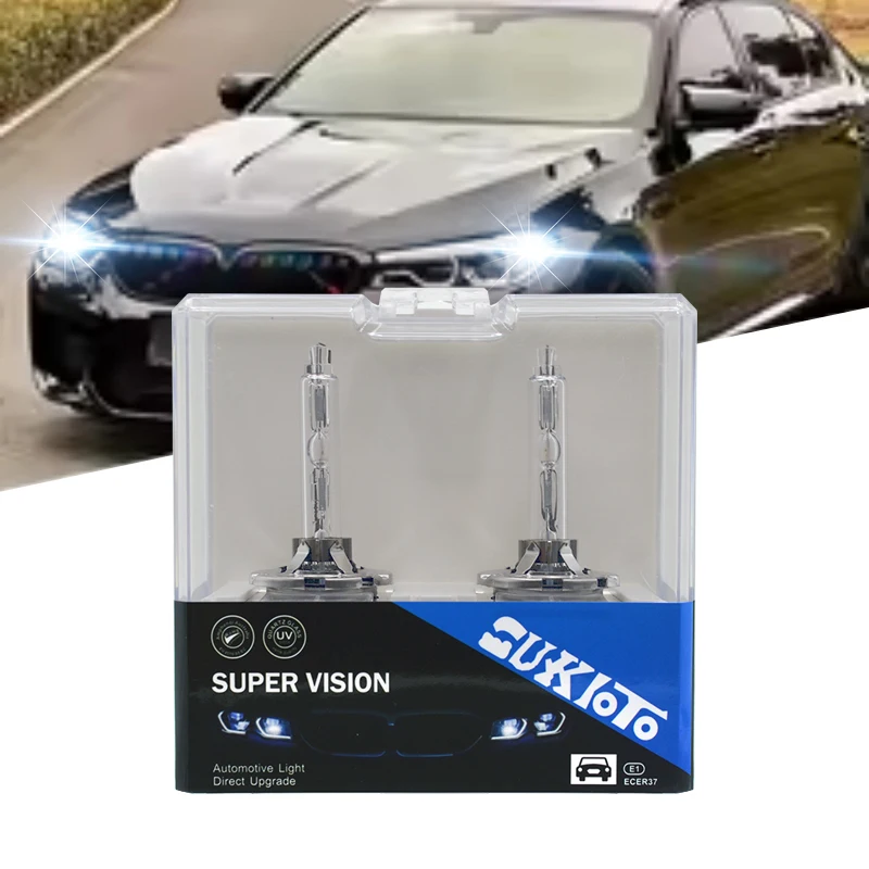 

2PCS SUKIOTO D3S 35W Xenon Standard 4300K 8000K Auto Lamp Original D1S Car Headlight 6000K White Replacement Upgrade Xenon Bulb