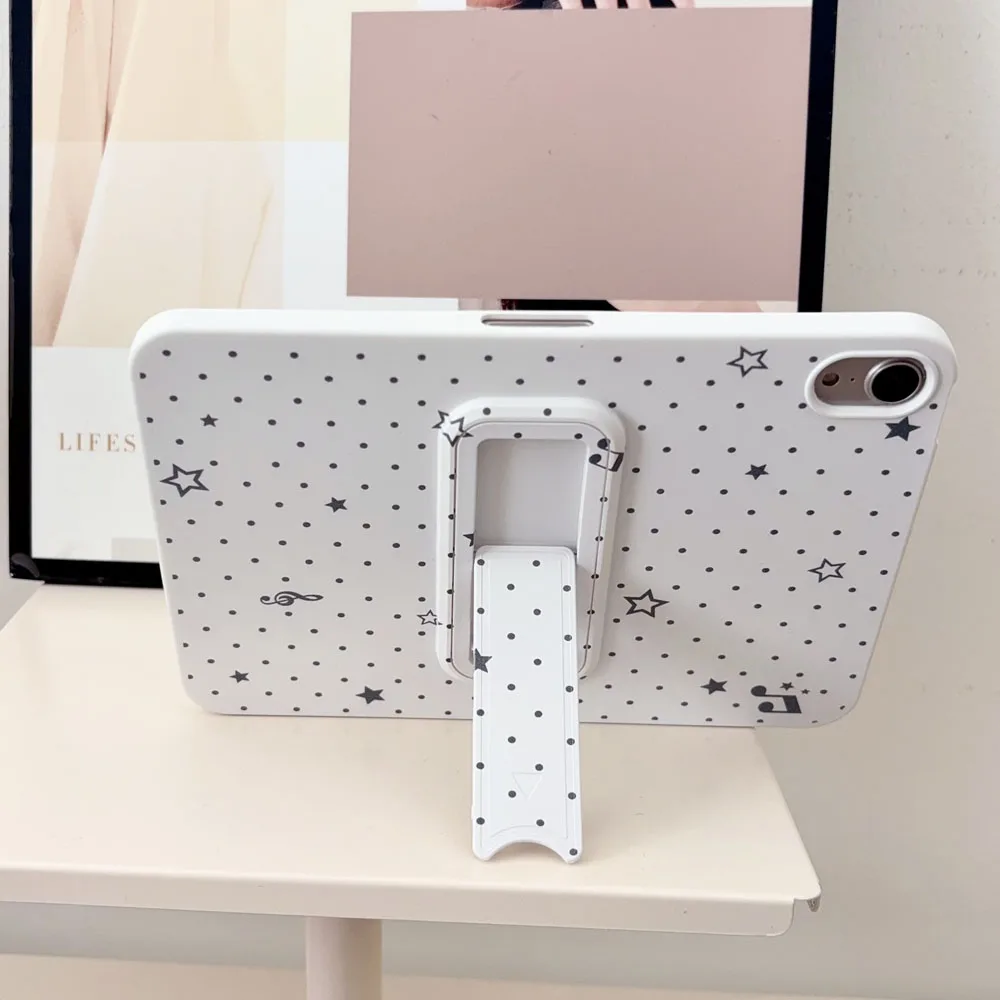 Cute Cartoon Printed TPU Case for iPad Air 13 M2-M4 with Stand Cover Compatible with iPad pro 12.9 2018-2022 / pro 13 M4 M5-TXD