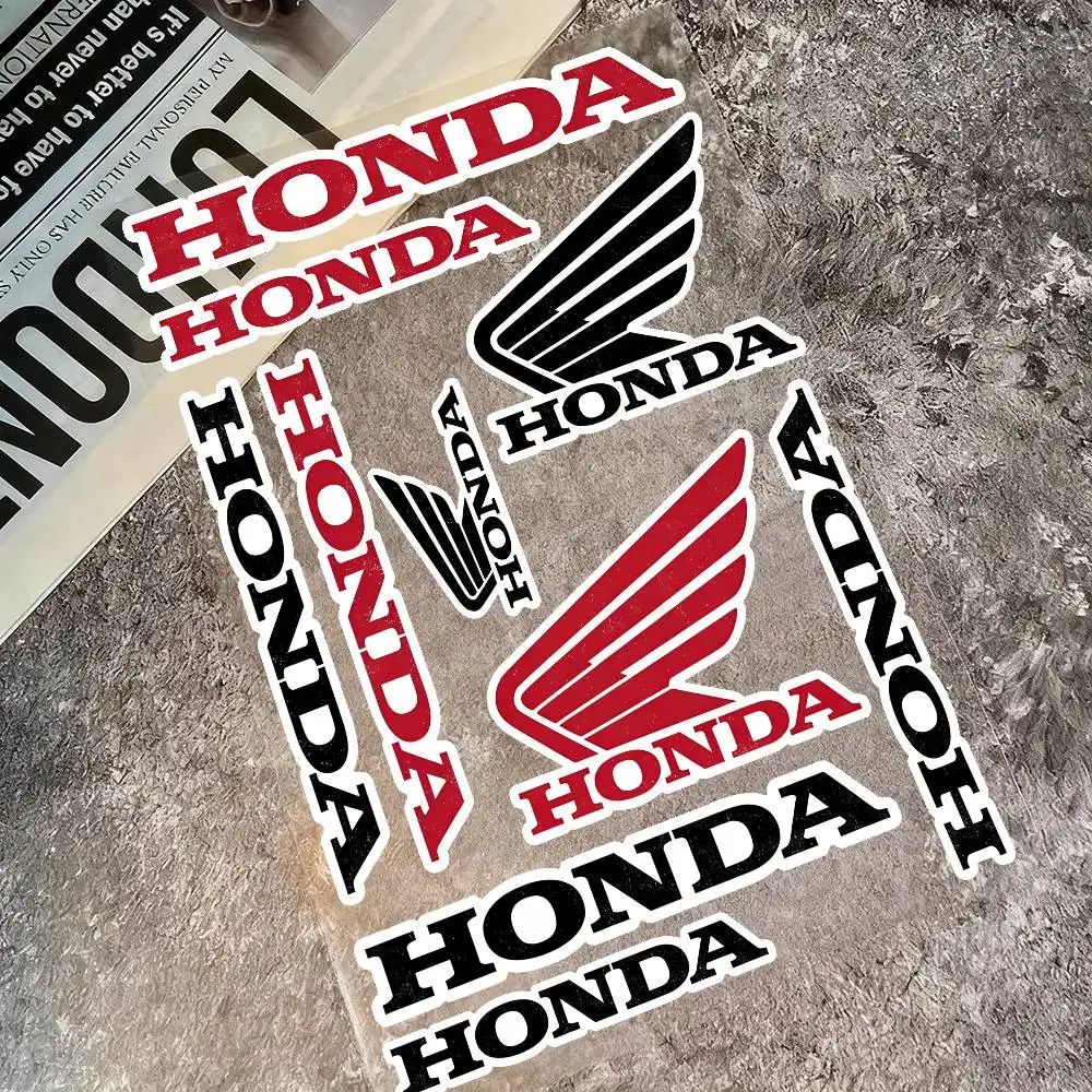 For Honda Stickers Moto Sticker Auto Body Bumper Windows Motorcycle Laptop Walls Vinyl Decal Car Tuning Accessories
