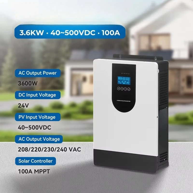 Solar Inverter High-Quality Energy Inverter 3.6kw Built-in  Solar Charge Controller All-in-one Inverters