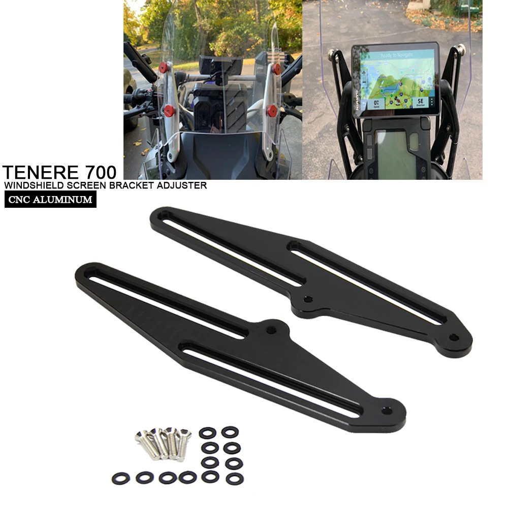 

2019 2020 motorcycle accessories windshield adjuster windshield bracket For Yamaha Tenere 700 XTZ 700 XT700Z