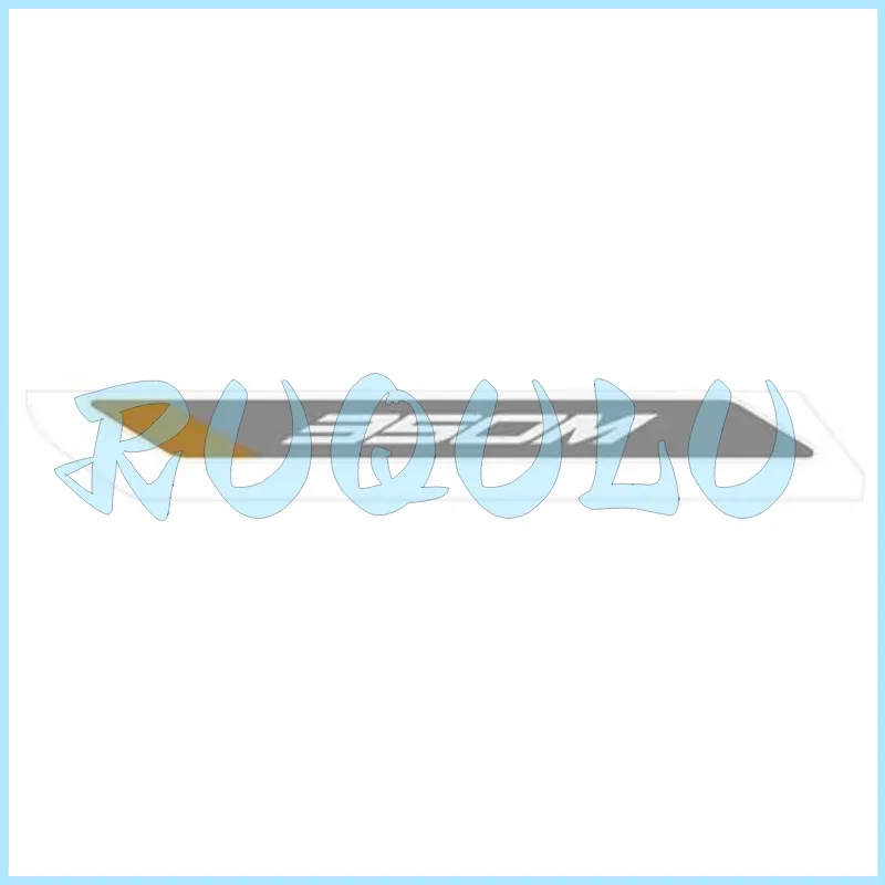 Zt350t-m Tail Skirt Decal (iron Armor Gray/dark Gold/350m/high Viscosity) 1210364-061000 / 1210364-062000 For Zontes