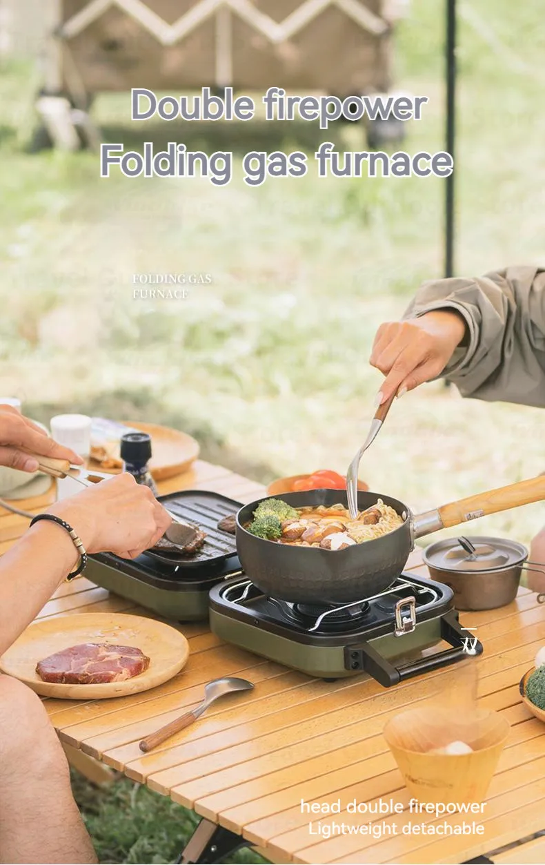 Naturehike Gasherd Für Ausflüge Ultraleicht Camp Tragbare Camping Picknick BBQ Kochgeschirr Camping Liefert Camping Zubehör Outdoor – Detail 1