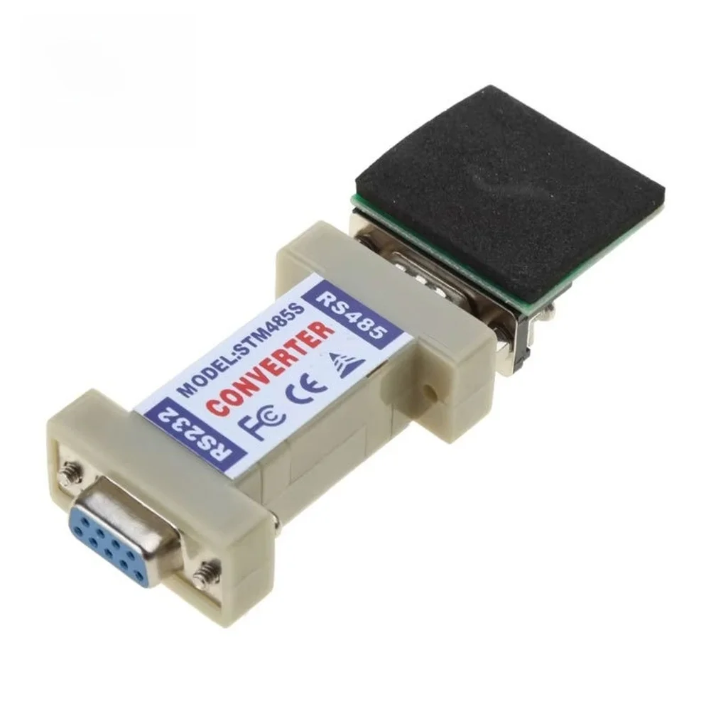 Passive RS232 to RS485 Serial Port Adapter Converter Communication Interface for Extended Communication Distance