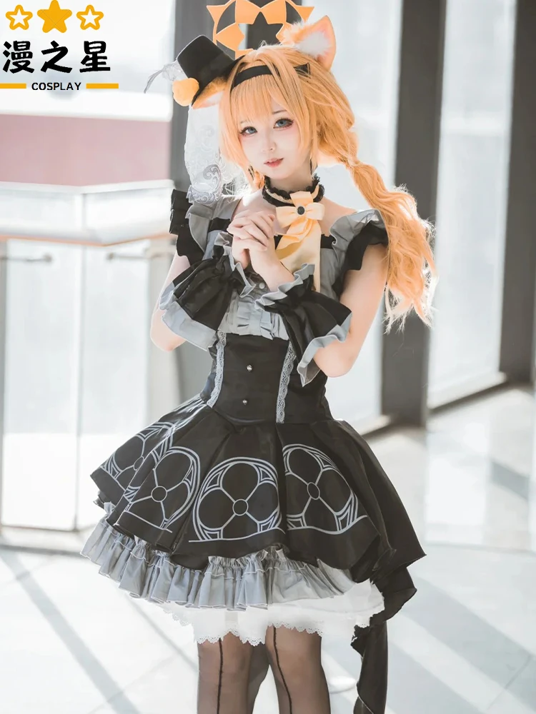 

Аниме игра синий архив Iochi Mari косплей костюм платье Лолиты полный комплект Хэллоуин Рождество женщины девушка нарядные костюмы для вечеринок