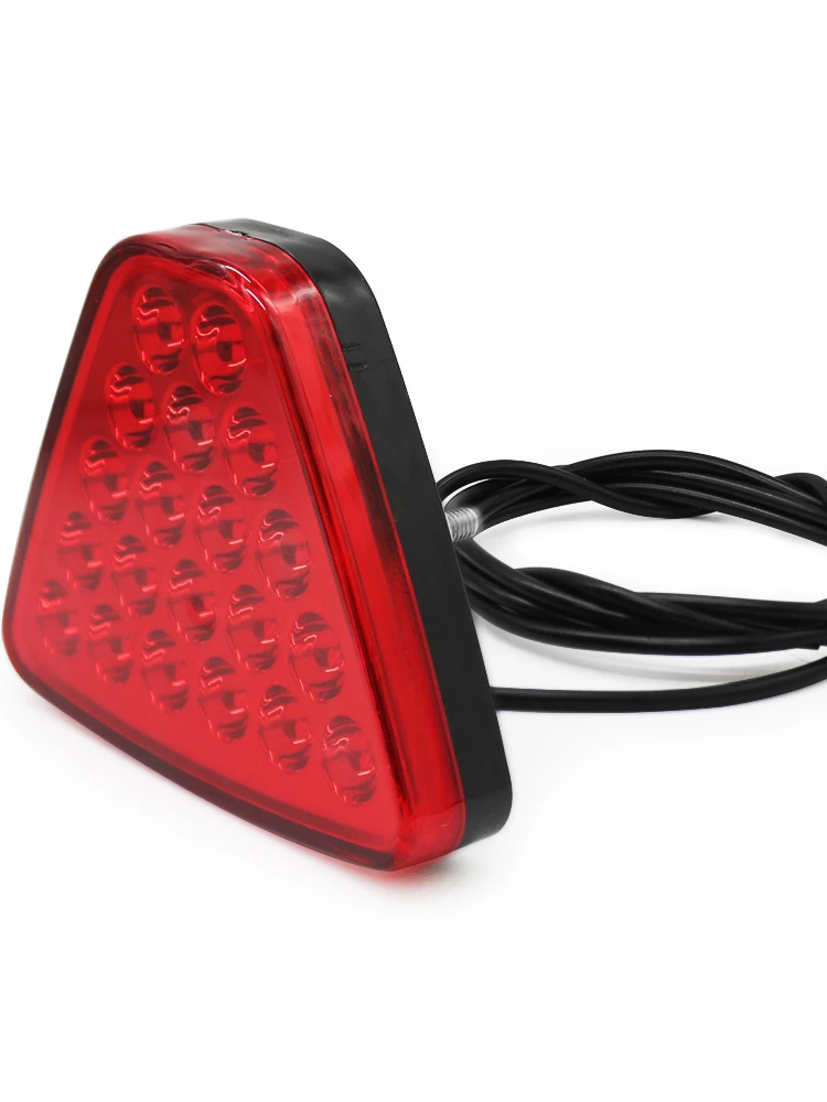 New LED F1 Pilot Brake Light For Car Auto Motorcycle Universal Stop Rear Tail Light Reverse Safety Strobe Lamp For JDM BBA 12V
