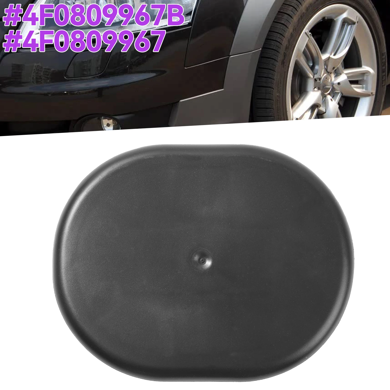 

Для Audi A6 C6 2005-2011 передняя левая и правая накладка на крыло, резиновая крышка 4F 0809967 4F 0809967 A 4F 0809967 B Автомобильный аксессуар