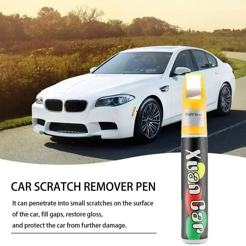 12ml Car Auto Paint Pen Quick Dry Waterproof Clear Coat Applicator Scratch Remover Paint Pen Auto Paint Pen Scratch Repair Tool