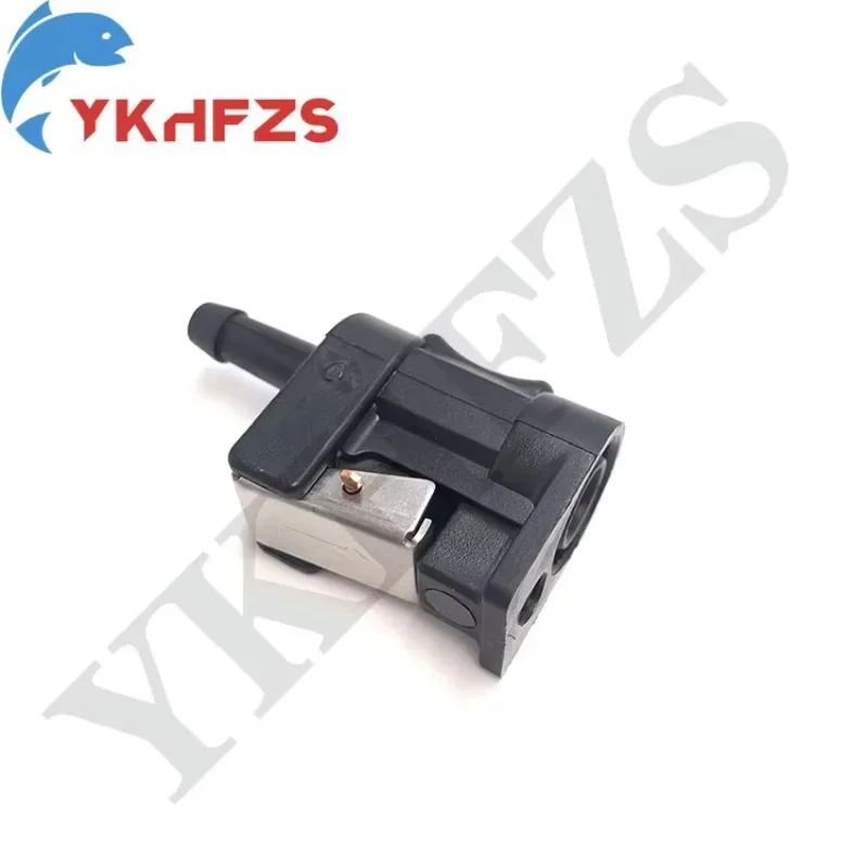 6Y1-24305 Fuel Line Connector for Yamaha 6mm 6-90 HP Outboard Motor 6Y1-24305-06 6Y1-24305-04-00 6YL-24305-00-00
