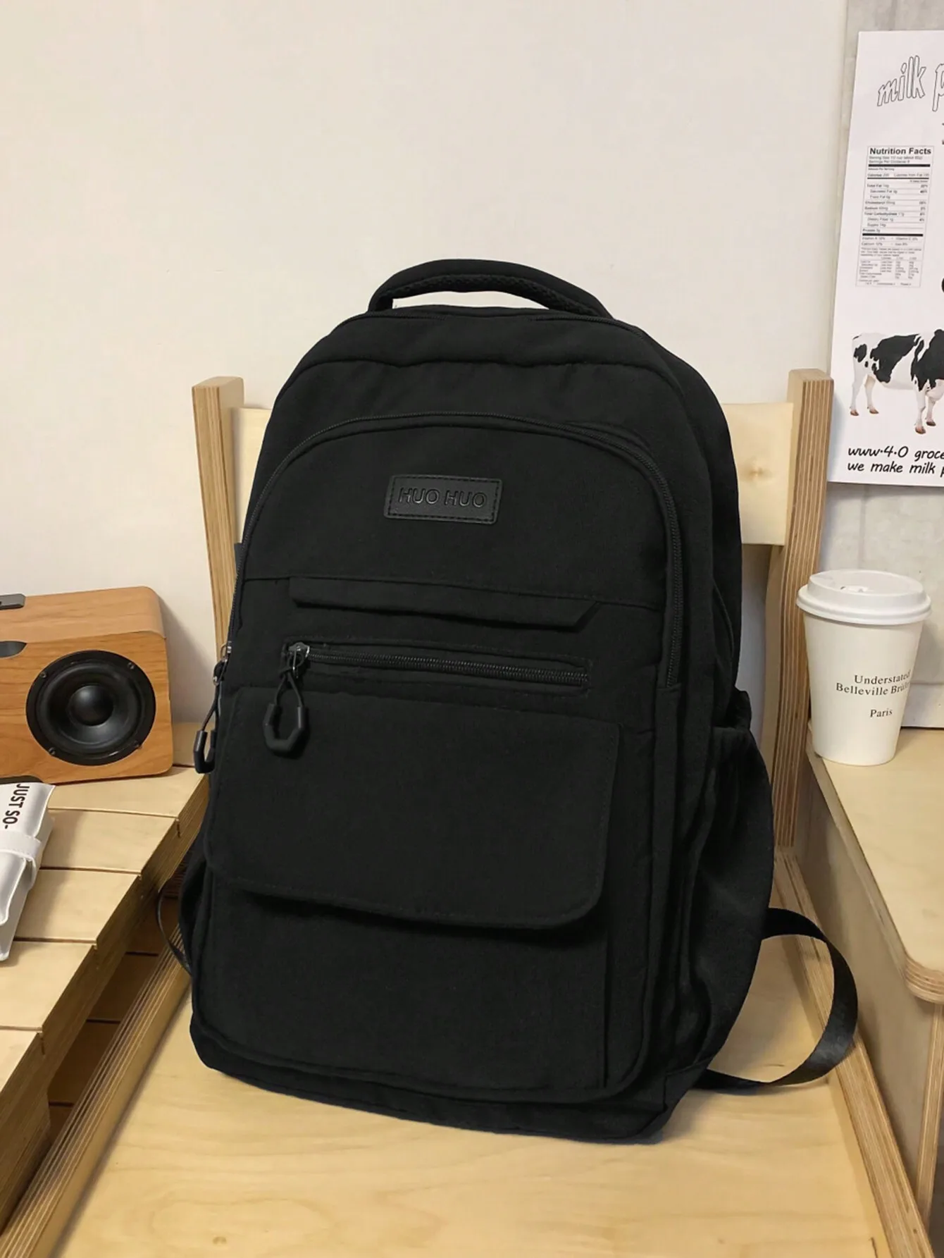 Book Backpack Flap Backpack Waterproof Portable For Travel Vacation Work Office Sport Gym Outdoor Casual For Student Boys College Student sg2403182896218041