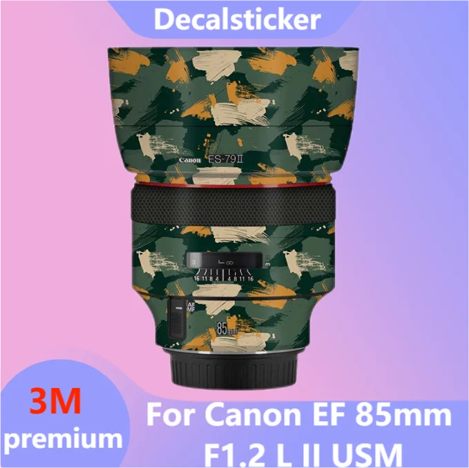 

Защитная пленка для Canon EF 85 мм F1.2 L II USM наклейка на рассеиватель, пленка для защиты от царапин EF85 F1.2L II EF85/1.2L II
