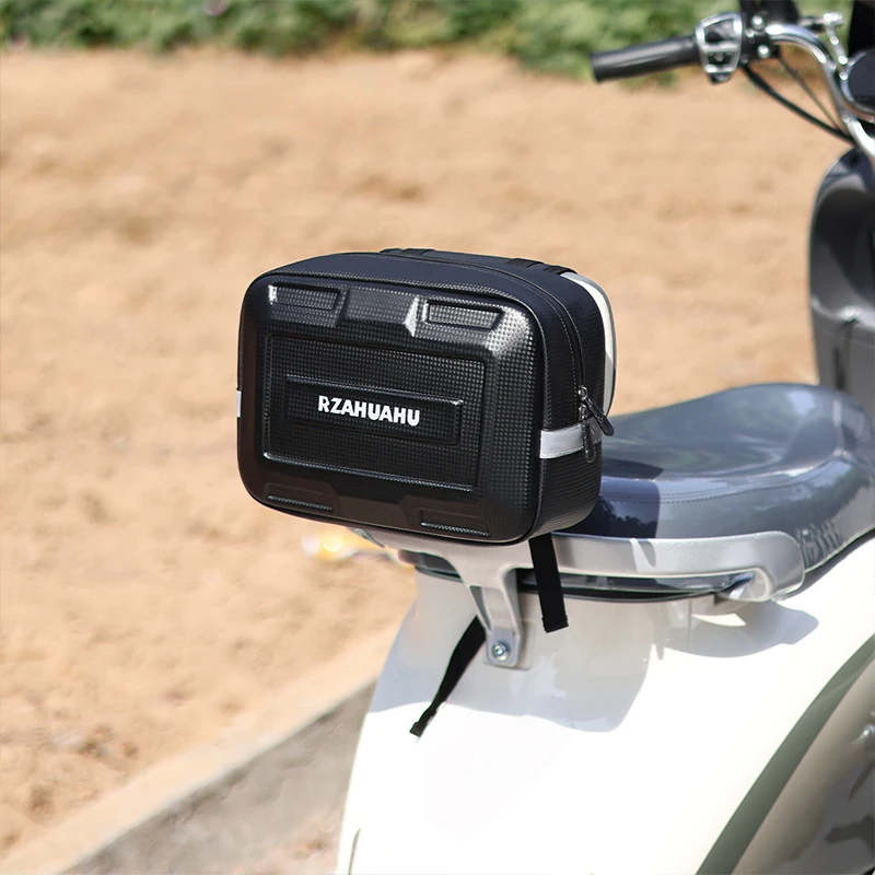 

Задняя подвесная сумка для мотоцикла, водонепроницаемая коробка для мотоцикла, зарядное устройство для шлема для электрического скутера, сумка для хранения заднего сиденья, аксессуар для мотоцикла