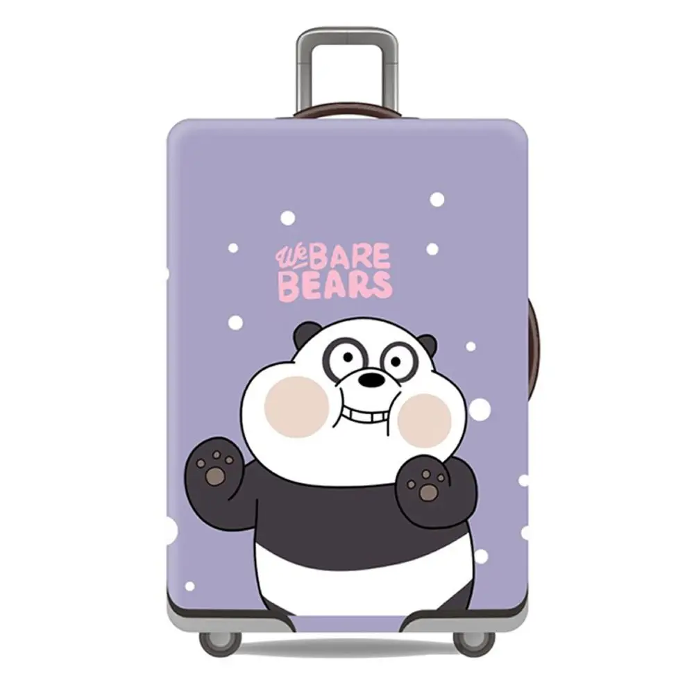 

Cartoon Bear Luggage Protective Cover High Elasticity Painting Pattern Trolley Suitcase Dust Sleeves Thickening Dustproof