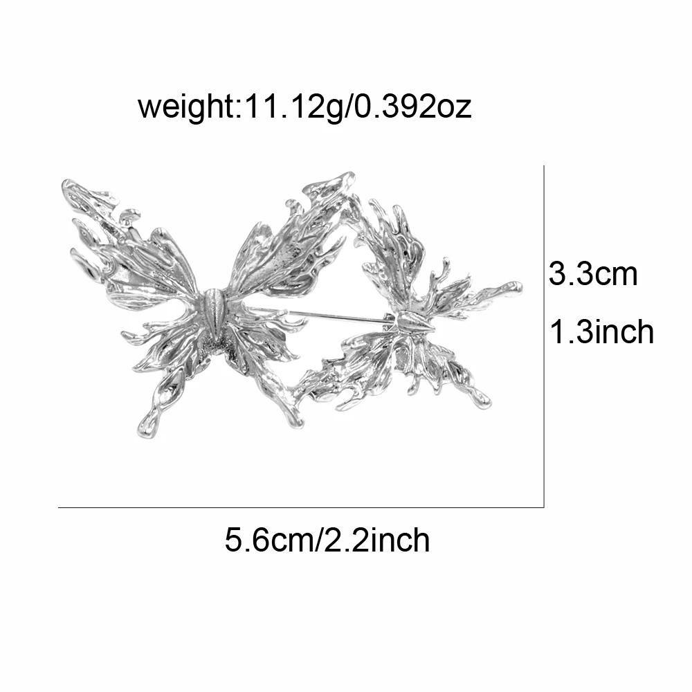 CINDY XIANG Alloy butterfly Brooches For Women Animal Design