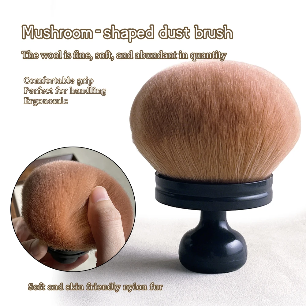 1PC Nail Art Pre-treatment Dust Brush Nail Supplies Soft-Bristle Cleaning Brush For Nail Removing Dust Face Blush Powder Brush