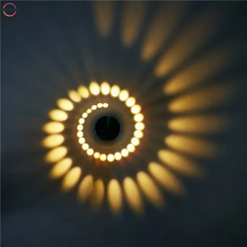 Modern 2W led wall light AC85-265V high quality restroom bathroom bedroom reading wall lamp decoration light