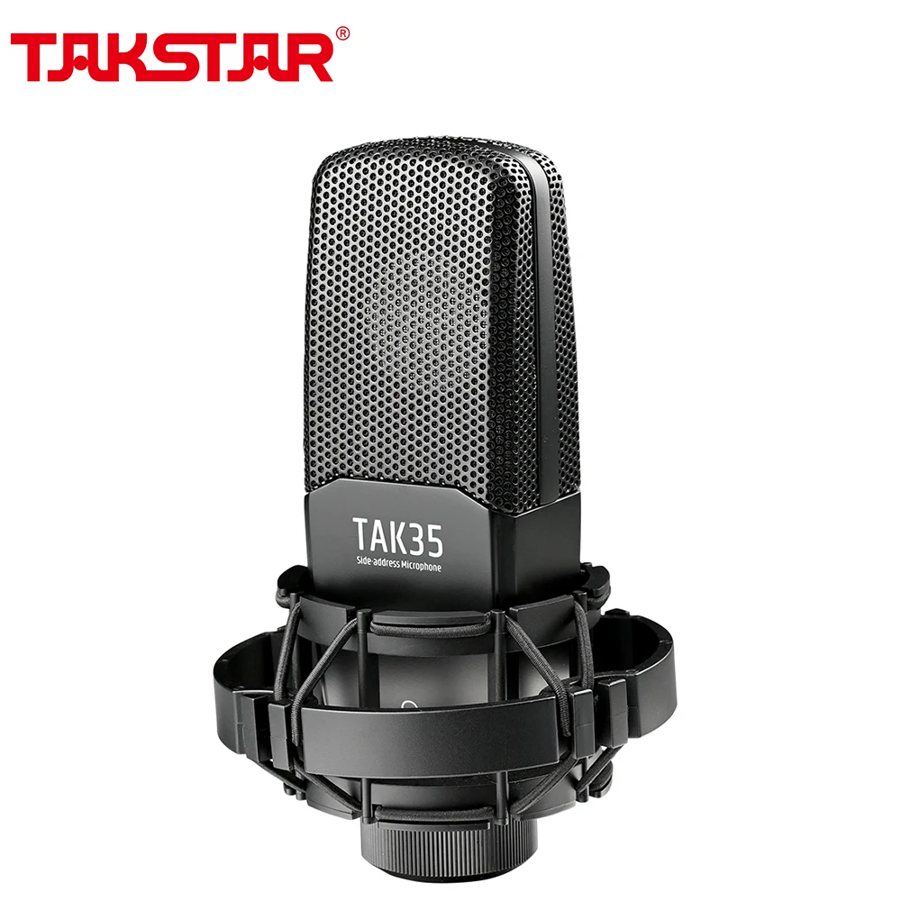 

TAKSTAR TAK35 Professional Studio Recording Condenser Microphone with Shockmount and Windscreen