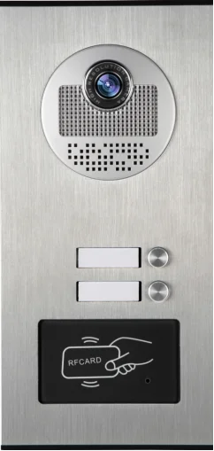 7 Inch IPS Screen 1V2 2MP 1080P Rifd Access Control  Wired Intercom Doorbell Video Door Phone   Visual Door Viewer Camera