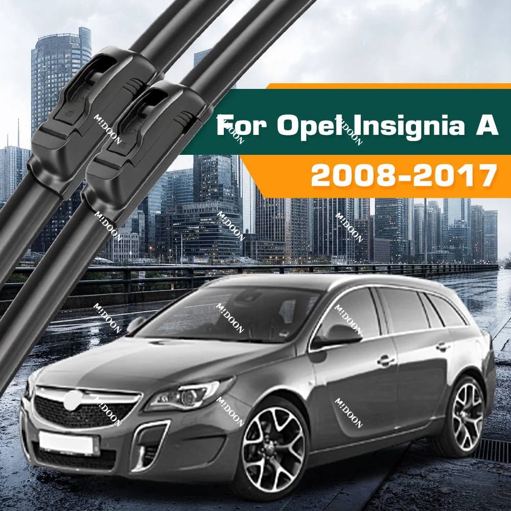 Scheibenwischer vorne für Opel Insignia A 2008–2017 2009 2010 2011 2012 2013 2014 Windschutzscheibe Windschutzscheibe Fensterbürste 24 Zoll + 18 Zoll