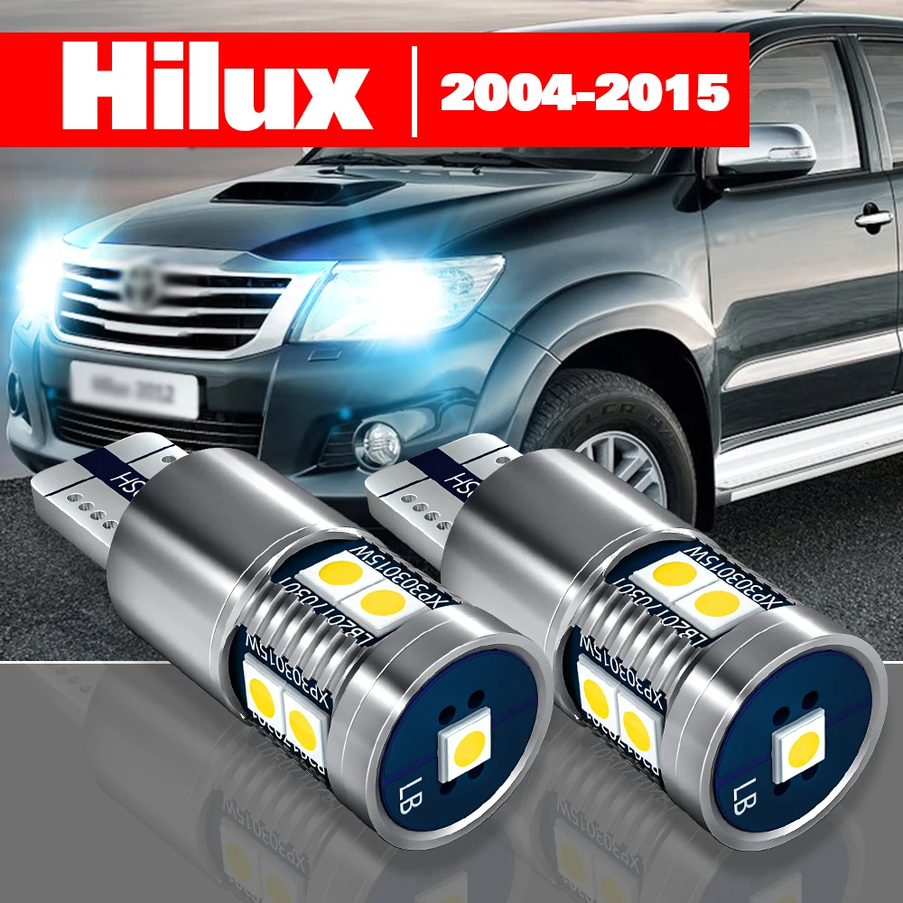 

For Toyota Hilux 2004-2015 Accessories 2pcs LED Parking Light Clearance Lamp 2005 2006 2007 2008 2009 2010 2011 2012 2013 2014