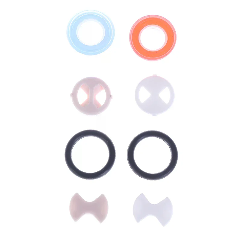 8Pcs/set Ceramic Disc Silicon Washer Insert Turn Replacement 1/2