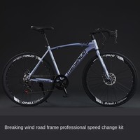 Road Bike Super Fast Super Light Racing Men And Women Curved Handlebar Adult Teenage Student Adult Shifting Race