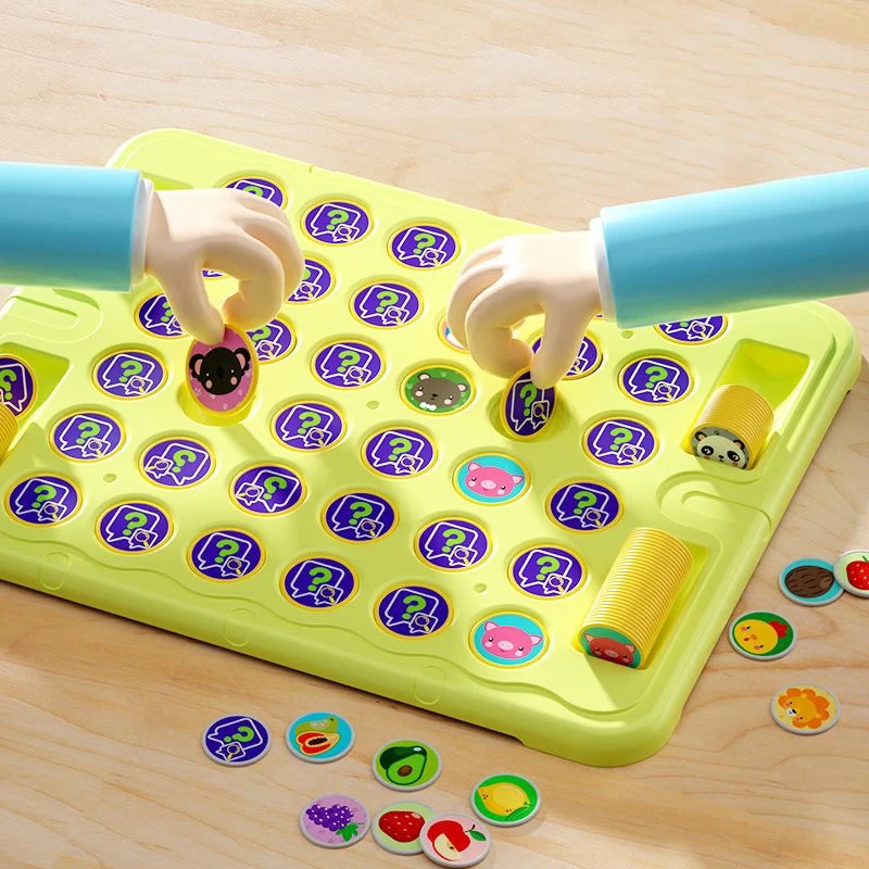 

New Animal Flip Chess Board Games Classic Strategy Game Thinking Cognitive Parent Child Interactive Puzzle Christmas Party Toy