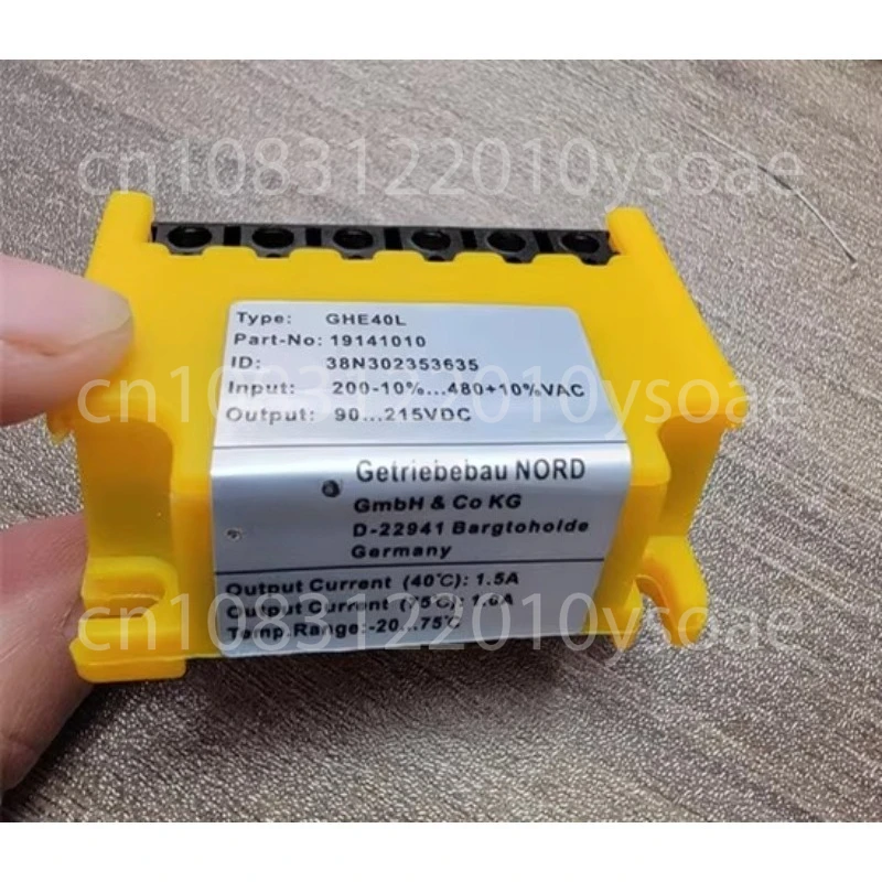 2PCS GHE40L Rectifier 19141010 200-10%... 480VAC 90.. 215VDC GVE20l Domestic GVE20l 19141000