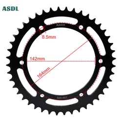 For Hyosung GT650 GT 650 2004-2009 2008 GT 650 R GT650R 2009 GT650S 2009 Motorcycle Rear Sprocket 525-44T 525 Chain