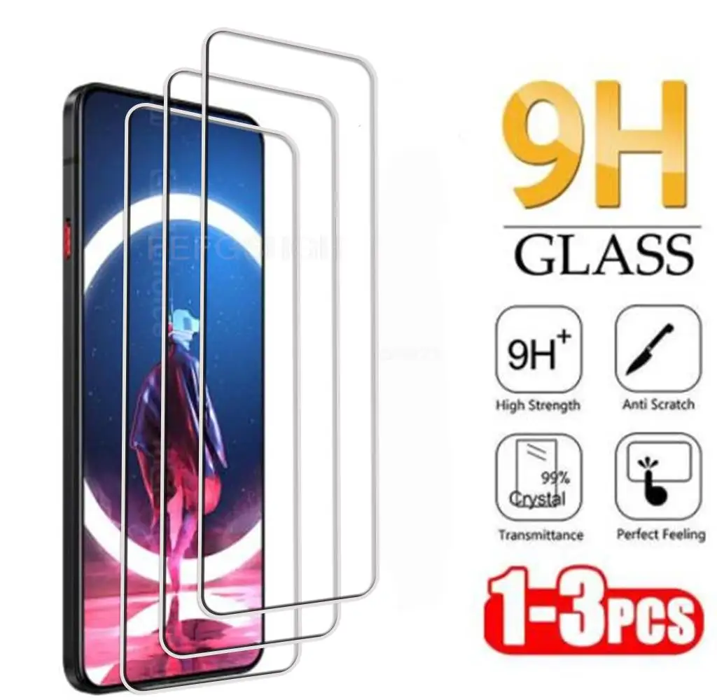 Tempered Glass For ZTE Nubia Red Magic 7S Pro 7 6 6S 6R RedMagic 7Pro 5S 3 3S Play 5G Z40S Screen Protector Cover Film