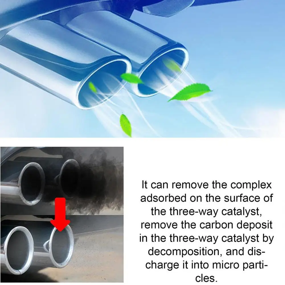 자동차 촉매 변환기 클리너, 자동차 엔진 CSV 청소 가속기, 촉매 쉬운 청소, 360ml 프로모션