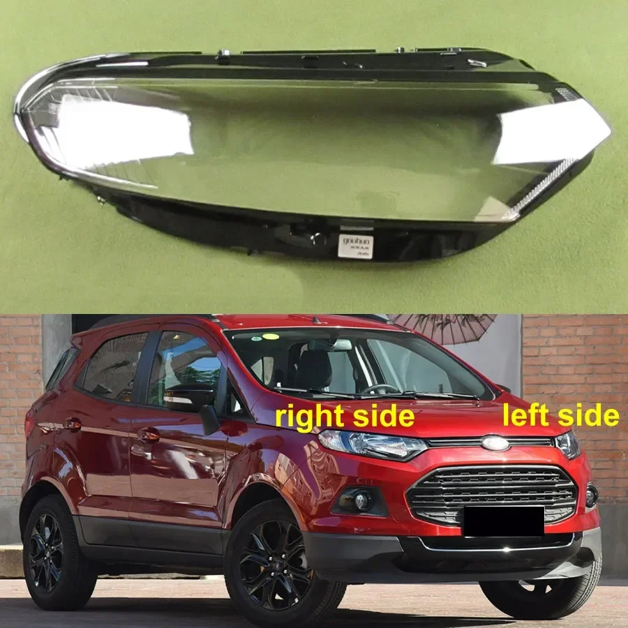 

Чехол для фары Ford Ecosport 2013 2014 2015 2016 2017, прозрачный абажур, корпус для фары из оргстекла, замена оригинальных линз