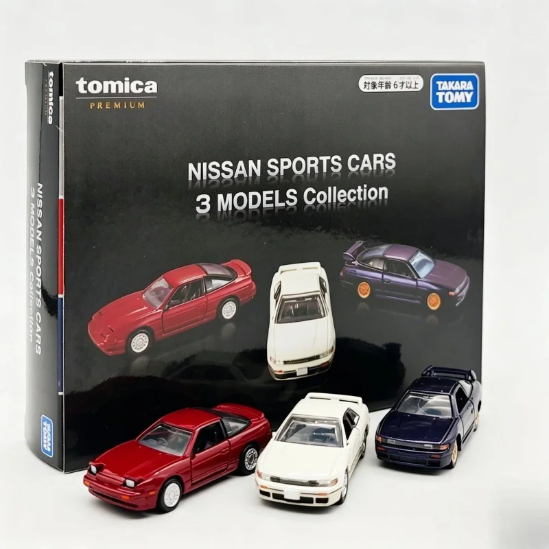 

Takara Tomy Tomica Premium Nissan Sileighty Sil80 Drift Sports Car Alloy Diecast Model 3 Models Collection For Enthusiasts