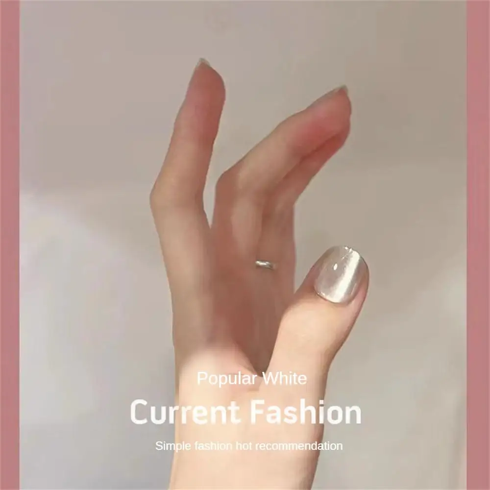 Nail Art Moonlight White klej do paznokci Spar kocie oko klej do paznokci nowy biała porcelana nowy klej do paznokci zdrowia i lustro kosmetyczne