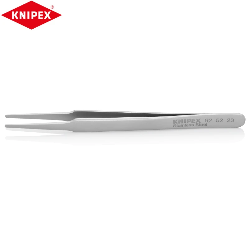 

KNIPEX 92 52 23 Slender Round Head Precision Tweezers Smooth Clamping Surface Exquisite Workmanship Simple Operation