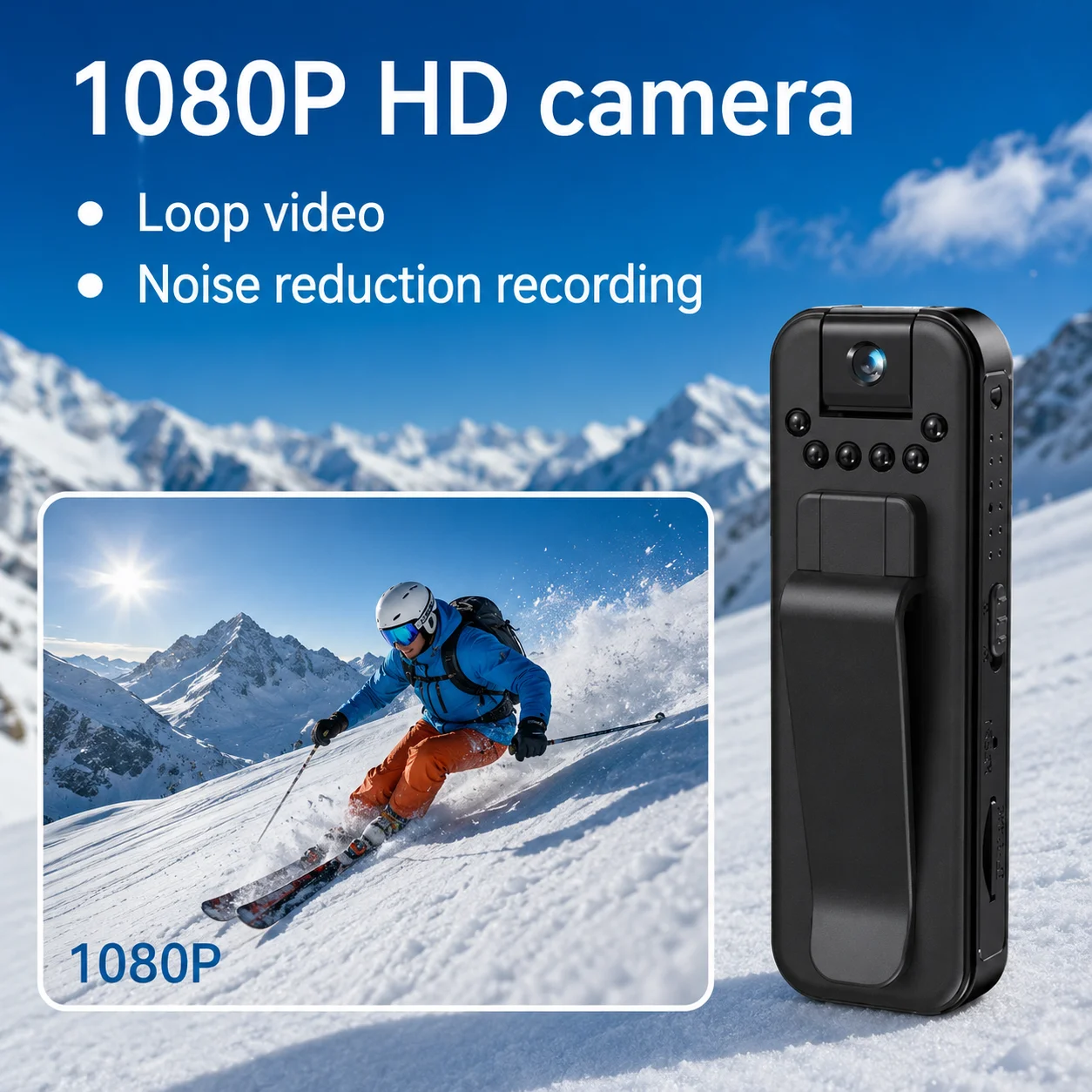 Mini Cámara HD 1080P, Videogra - Compact Camera Mirrorless reseña y precio