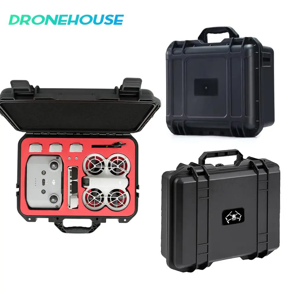Caso à prova dwaterproof água para dji neo rc n3 controle remoto caixa à prova de explosão casca dura bolsa mala para dji neo drone acessórios