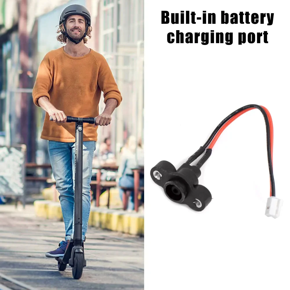 Controller Charging Port Power Cord Port For Ninebot Es1 Es2 Es3 Es4 Electric Scooter Connecting Controllers to Charger Cable