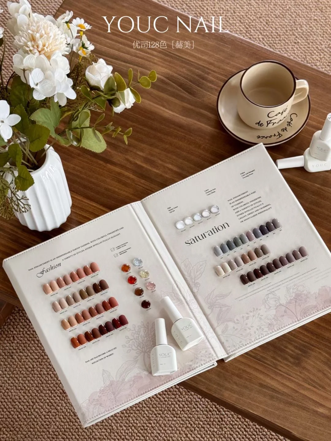 YOUC 128 couleurs multicolore Gel à ongles ensemble 2025 nouvelle mode offre spéciale Kit d'art des ongles Non toxique UV Gel Salon de manucure en gros