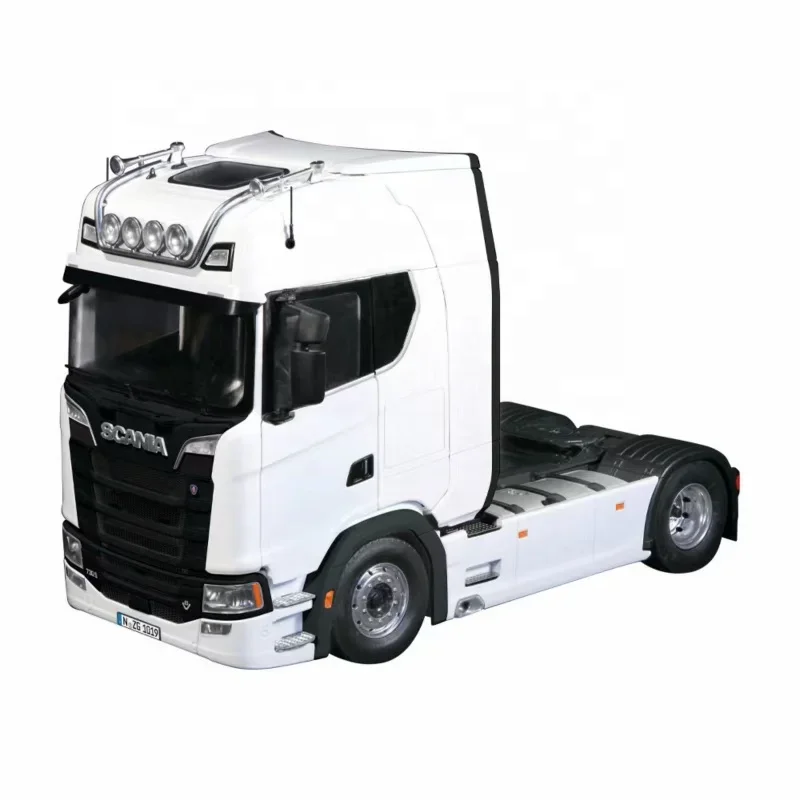 NZG Diecast Truck Model1:18 Scania 730S V8 Tractor Chuck Tractor Alloy Car Model Truck Actros Heavy Tractor Container Car Model