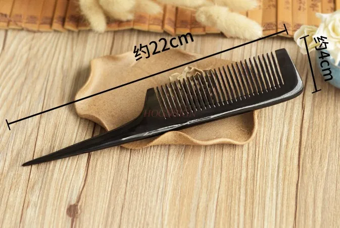 

Cowhorn comb Women's distribution line comb Curly hair comb Wide toothed pointed tail comb