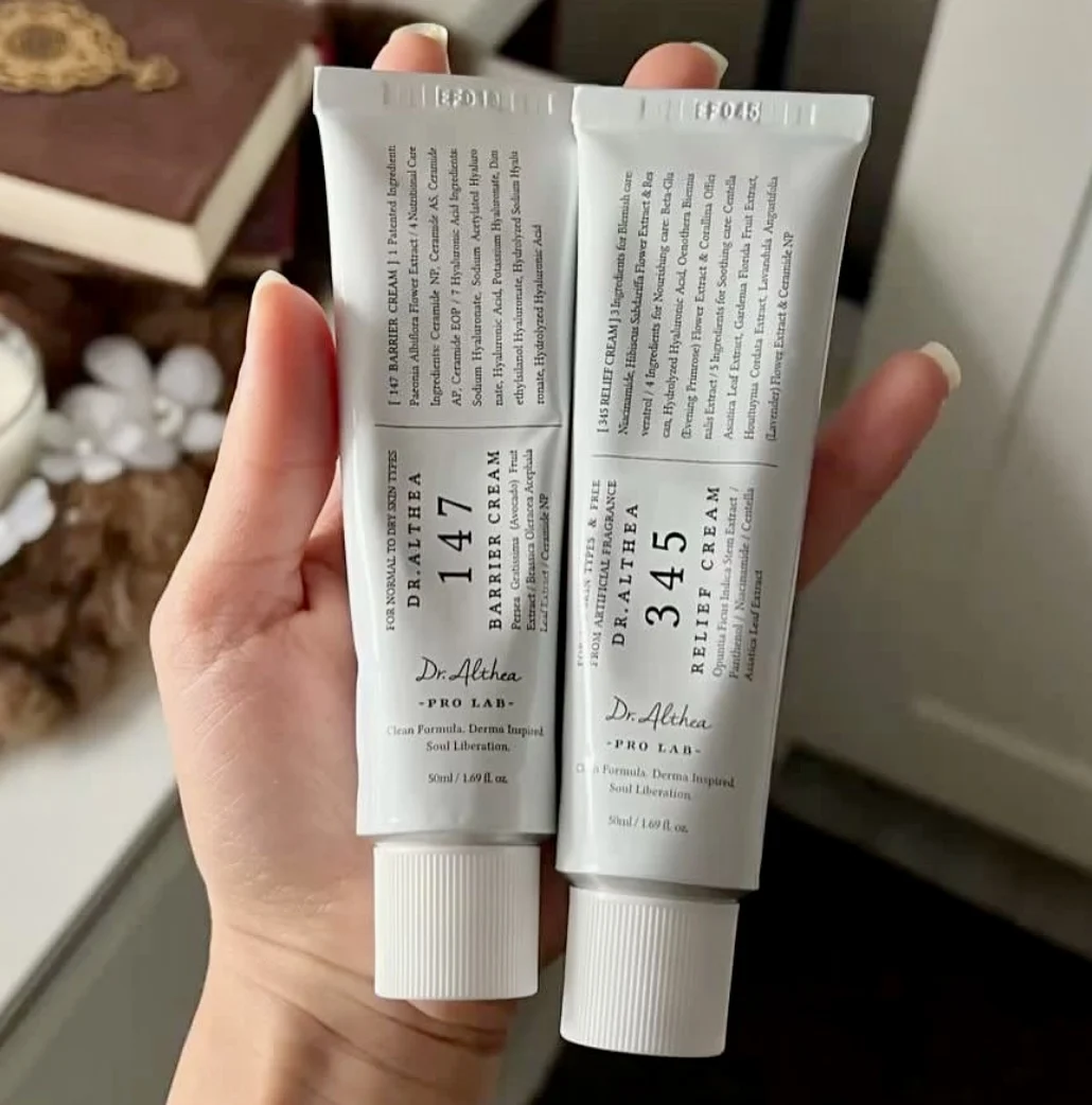 Dr.Althea 147 Barrier Cream 345 Relief Cream Korean Original Facial Collagen Moisturizer Centella Asiatiea Hyaluronle Acid Cream