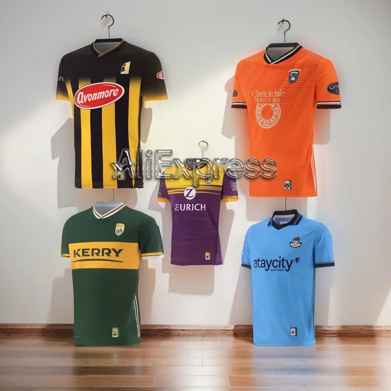 2024 new GAA jersey Dublin Tipperary Tyrone Derry Kerry Donegal Down Fermanagh Wexford Ireland gaa shirt