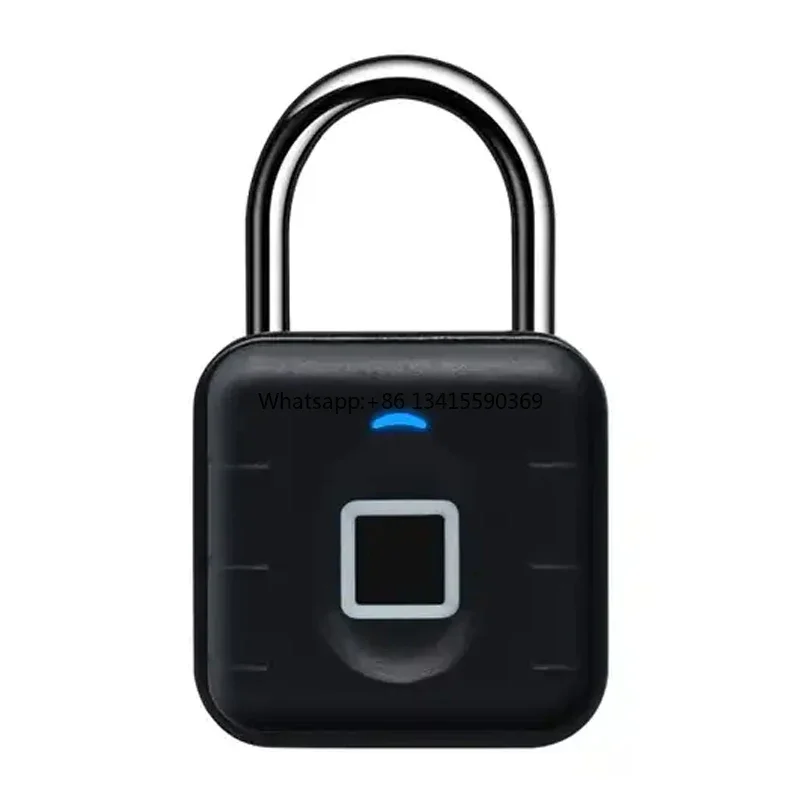 

School Gym Cabinet Mini Waterproof IP67 Padlocks,Luggage Travel Lock Biometric Security Fingerprint Padlocks