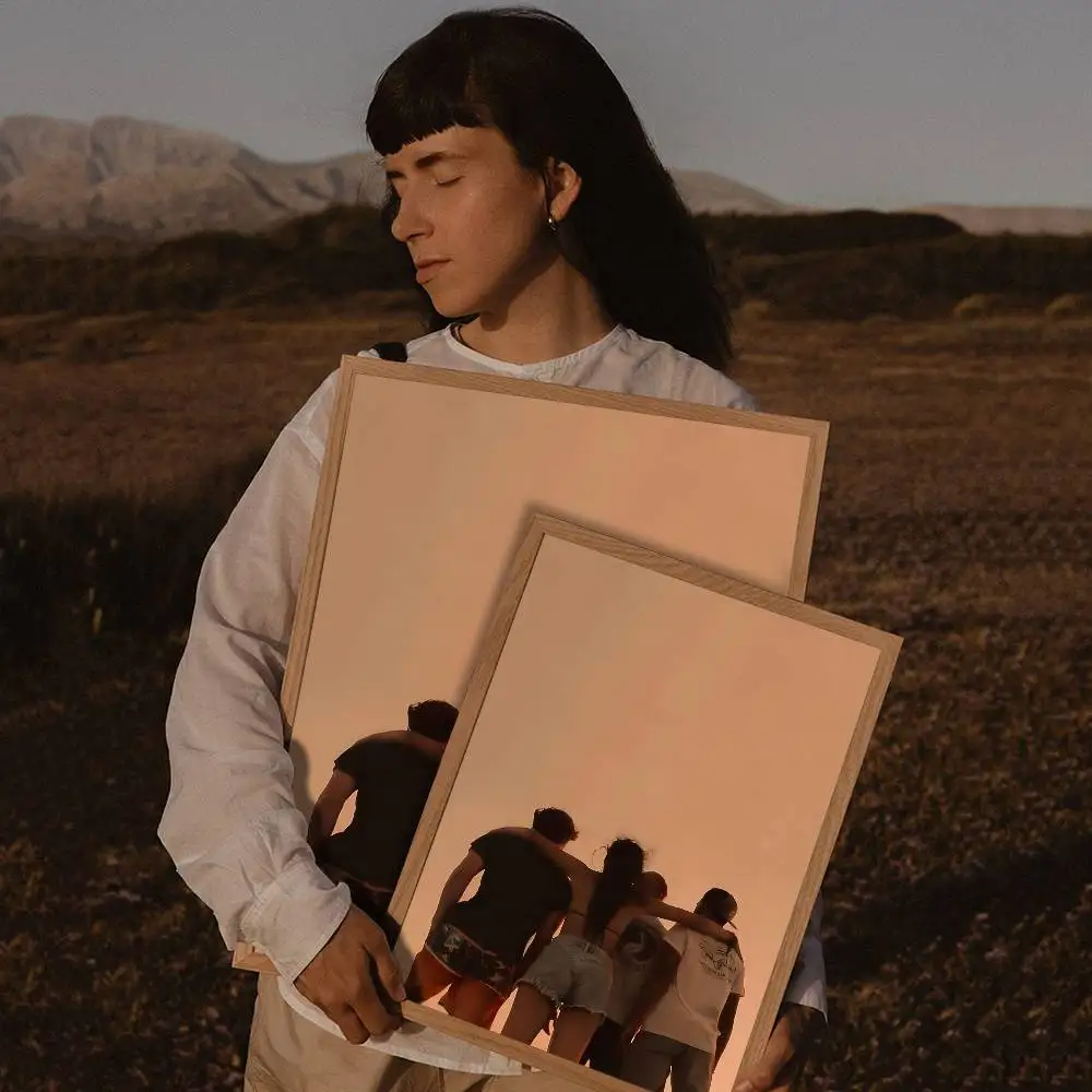 O-Outer B-Banks فيلم تلفزيوني ملصقات لاصقة ريترو كرافت ورقة ملصق DIY بها بنفسك غرفة بار مقهى الجمالية الفن طلاء جدران