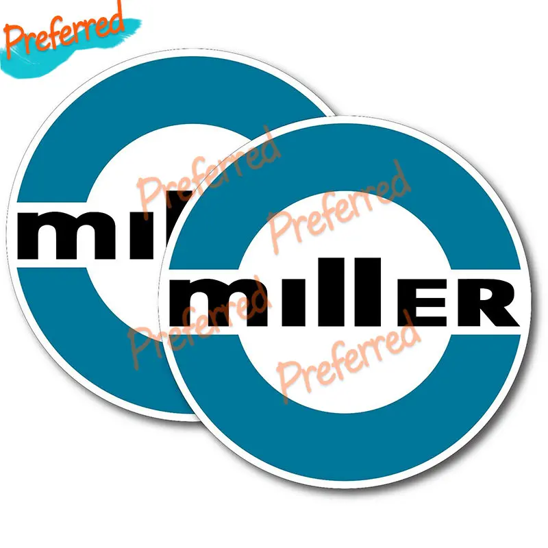 Miller Welder 1980 Car Sticker High Quality Decal Motorcycle Racing Helmet Trunk Laptop Toolbox Surfboard Camper Vinyl Decal