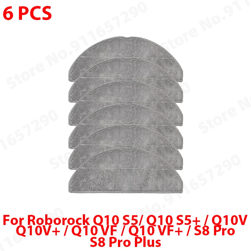 Für Roborock Q10 S5 / Q10 S5+ / Q10V / Q10V+ / Q10 VF / Q10 VF+ Teile Hauptbürste Hepa-Filter Staubbeutel Staubsauger Zubehör
